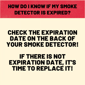 How do I know if my Smoke Detector is Expired?