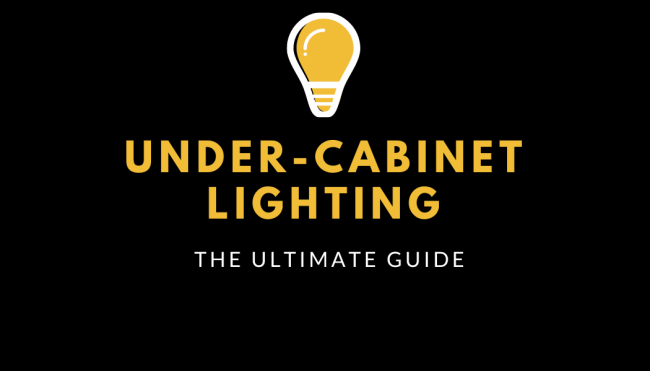 Under-Cabinet lighting