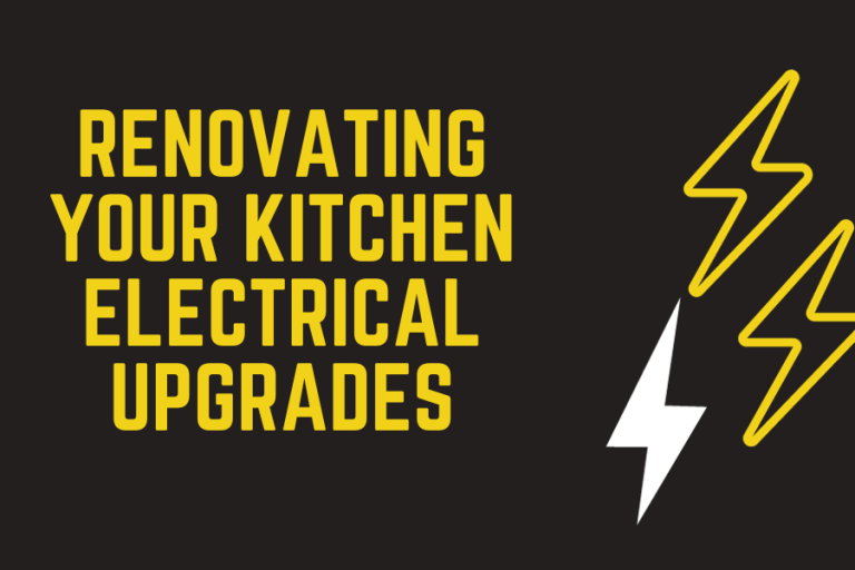 Renovating Your Kitchen Electrical Upgrades